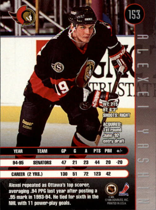 1995-96 Leaf Hockey Card #s 1-200 +Rookies (A6447) - You Pick - 10+ FREE SHIP - Picture 295 of 387