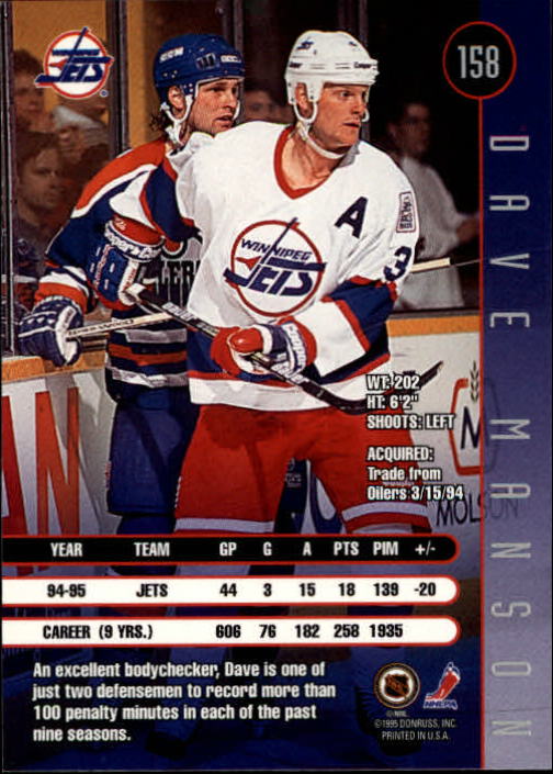 1995-96 Leaf Hockey Card #s 1-200 +Rookies (A6447) - You Pick - 10+ FREE SHIP - Picture 305 of 387