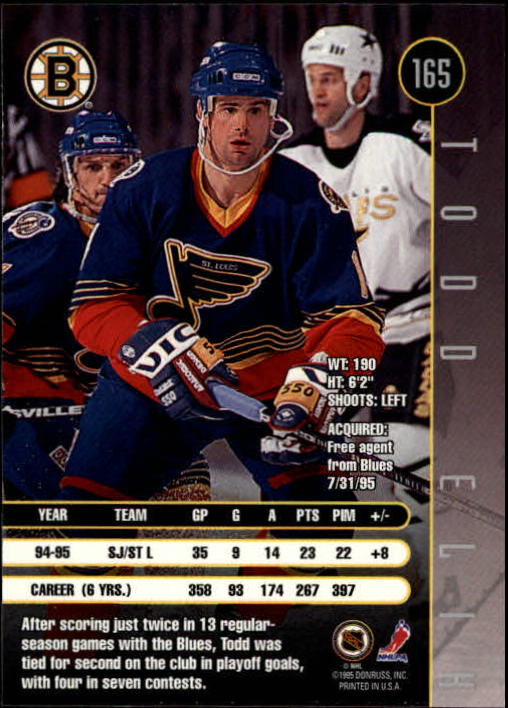 1995-96 Leaf Hockey Card #s 1-200 +Rookies (A6447) - You Pick - 10+ FREE SHIP - Picture 317 of 387