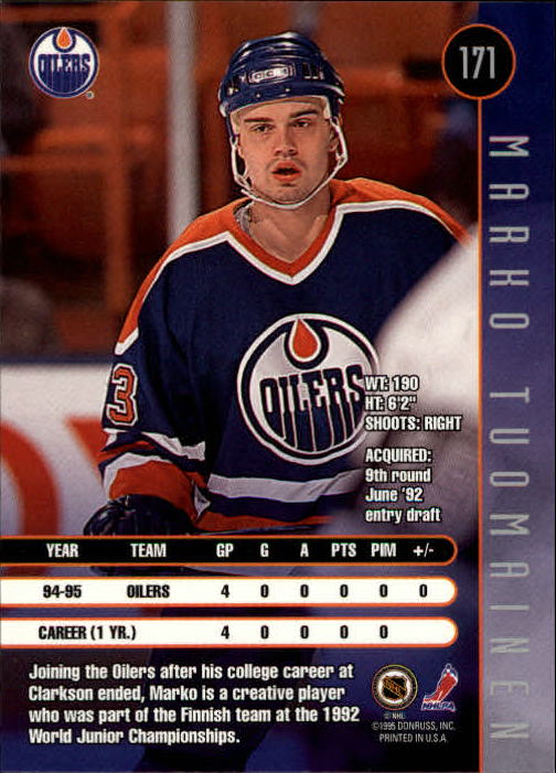 1995-96 Leaf Hockey Card #s 1-200 +Rookies (A6447) - You Pick - 10+ FREE SHIP - Picture 329 of 387