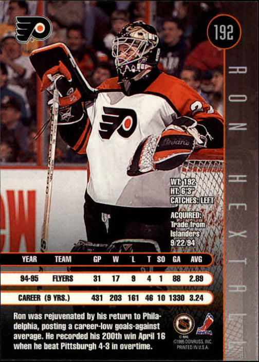 1995-96 Leaf Hockey Card #s 1-200 +Rookies (A6447) - You Pick - 10+ FREE SHIP - Picture 371 of 387