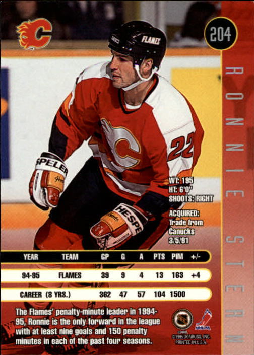 1995-96 Leaf Hockey Cards 201-330 +Rookies (A6447) - You Pick - 10+ FREE SHIP - Picture 9 of 249