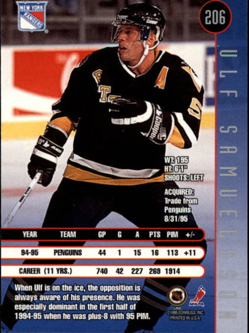 1995-96 Leaf Hockey Cards 201-330 +Rookies (A6447) - You Pick - 10+ FREE SHIP - Picture 13 of 249