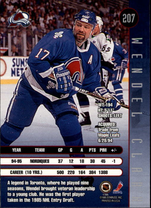 1995-96 Leaf Hockey Cards 201-330 +Rookies (A6447) - You Pick - 10+ FREE SHIP - Picture 15 of 249