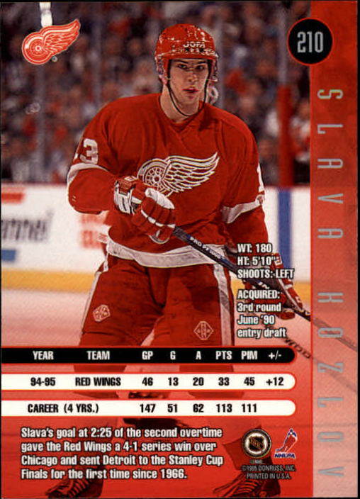 1995-96 Leaf Hockey Cards 201-330 +Rookies (A6447) - You Pick - 10+ FREE SHIP - Picture 21 of 249