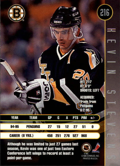 1995-96 Leaf Hockey Cards 201-330 +Rookies (A6447) - You Pick - 10+ FREE SHIP - Picture 31 of 249