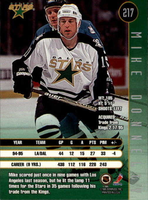 1995-96 Leaf Hockey Cards 201-330 +Rookies (A6447) - You Pick - 10+ FREE SHIP - Picture 33 of 249