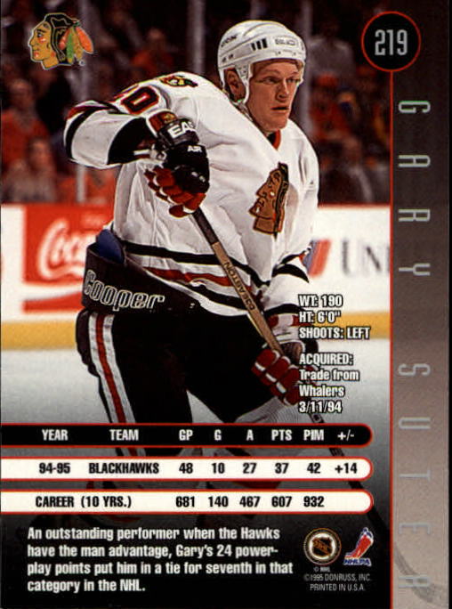 1995-96 Leaf Hockey Cards 201-330 +Rookies (A6447) - You Pick - 10+ FREE SHIP - Picture 37 of 249