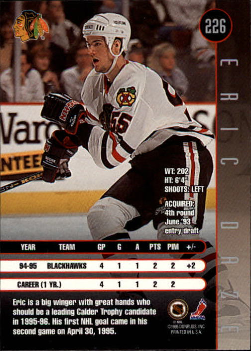 1995-96 Leaf Hockey Cards 201-330 +Rookies (A6447) - You Pick - 10+ FREE SHIP - Picture 51 of 249