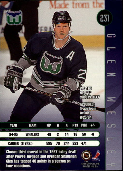 1995-96 Leaf Hockey Cards 201-330 +Rookies (A6447) - You Pick - 10+ FREE SHIP - Picture 59 of 249