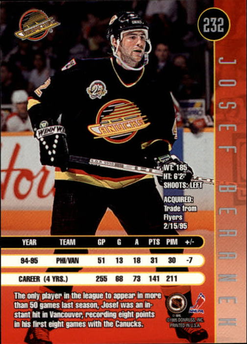 1995-96 Leaf Hockey Cards 201-330 +Rookies (A6447) - You Pick - 10+ FREE SHIP - Picture 61 of 249