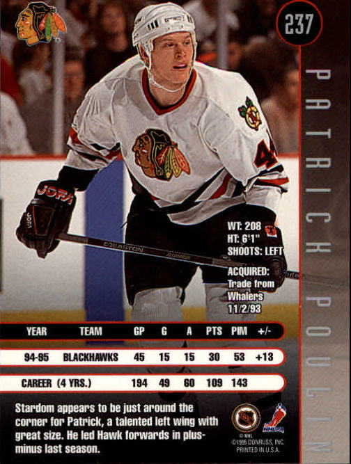 1995-96 Leaf Hockey Cards 201-330 +Rookies (A6447) - You Pick - 10+ FREE SHIP - Picture 71 of 249