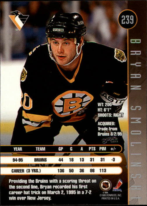 1995-96 Leaf Hockey Cards 201-330 +Rookies (A6447) - You Pick - 10+ FREE SHIP - Picture 75 of 249