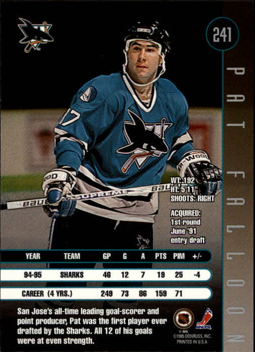 1995-96 Leaf Hockey Cards 201-330 +Rookies (A6447) - You Pick - 10+ FREE SHIP - Picture 79 of 249