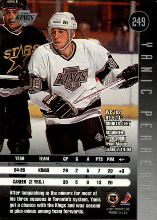 1995-96 Leaf Hockey Cards 201-330 +Rookies (A6447) - You Pick - 10+ FREE SHIP - Picture 93 of 249