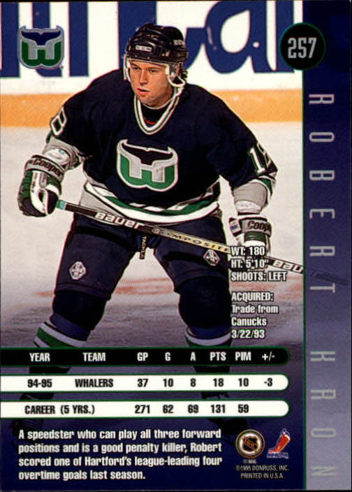 1995-96 Leaf Hockey Cards 201-330 +Rookies (A6447) - You Pick - 10+ FREE SHIP - Picture 109 of 249