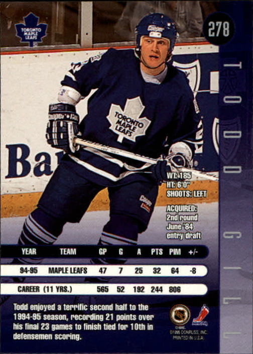 1995-96 Leaf Hockey Cards 201-330 +Rookies (A6447) - You Pick - 10+ FREE SHIP - Picture 149 of 249