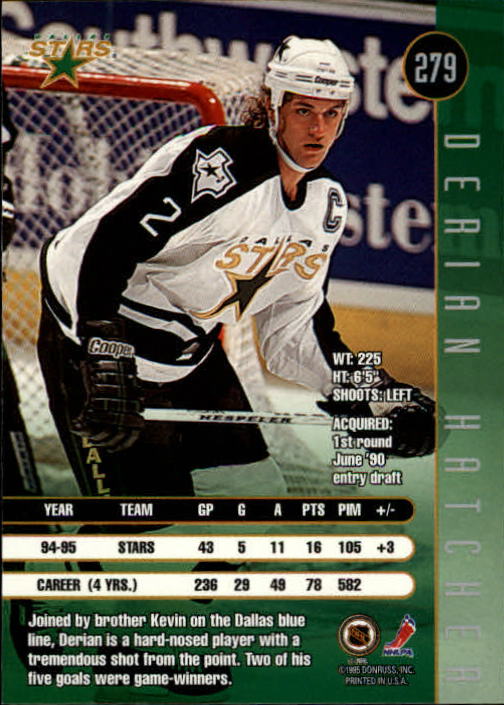 1995-96 Leaf Hockey Cards 201-330 +Rookies (A6447) - You Pick - 10+ FREE SHIP - Picture 151 of 249