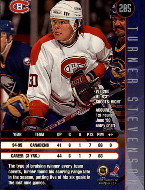 1995-96 Leaf Hockey Cards 201-330 +Rookies (A6447) - You Pick - 10+ FREE SHIP - Picture 163 of 249