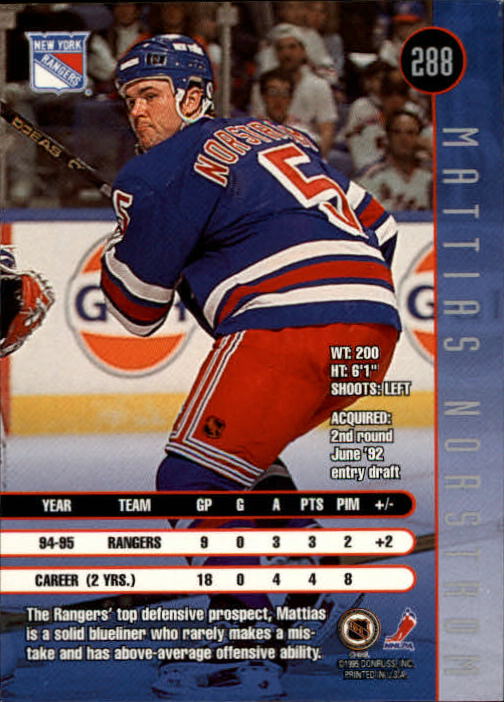 1995-96 Leaf Hockey Cards 201-330 +Rookies (A6447) - You Pick - 10+ FREE SHIP - Picture 169 of 249