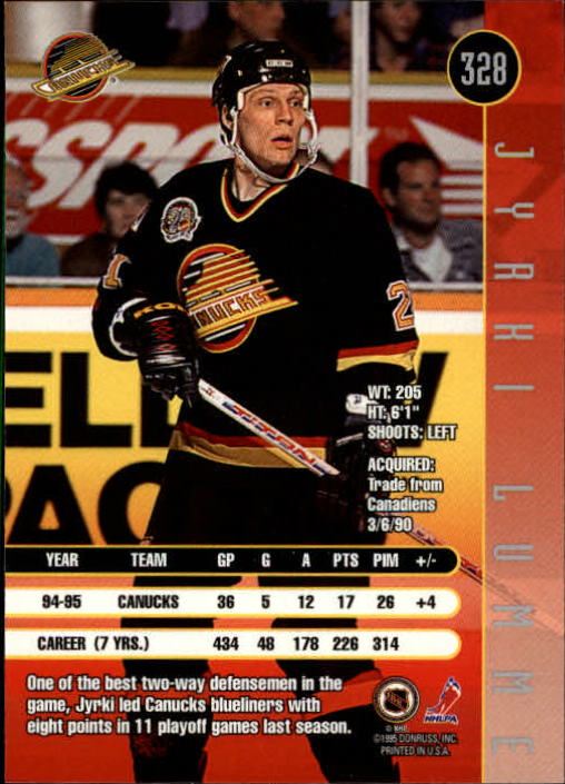 1995-96 Leaf Hockey Cards 201-330 +Rookies (A6447) - You Pick - 10+ FREE SHIP - Picture 245 of 249