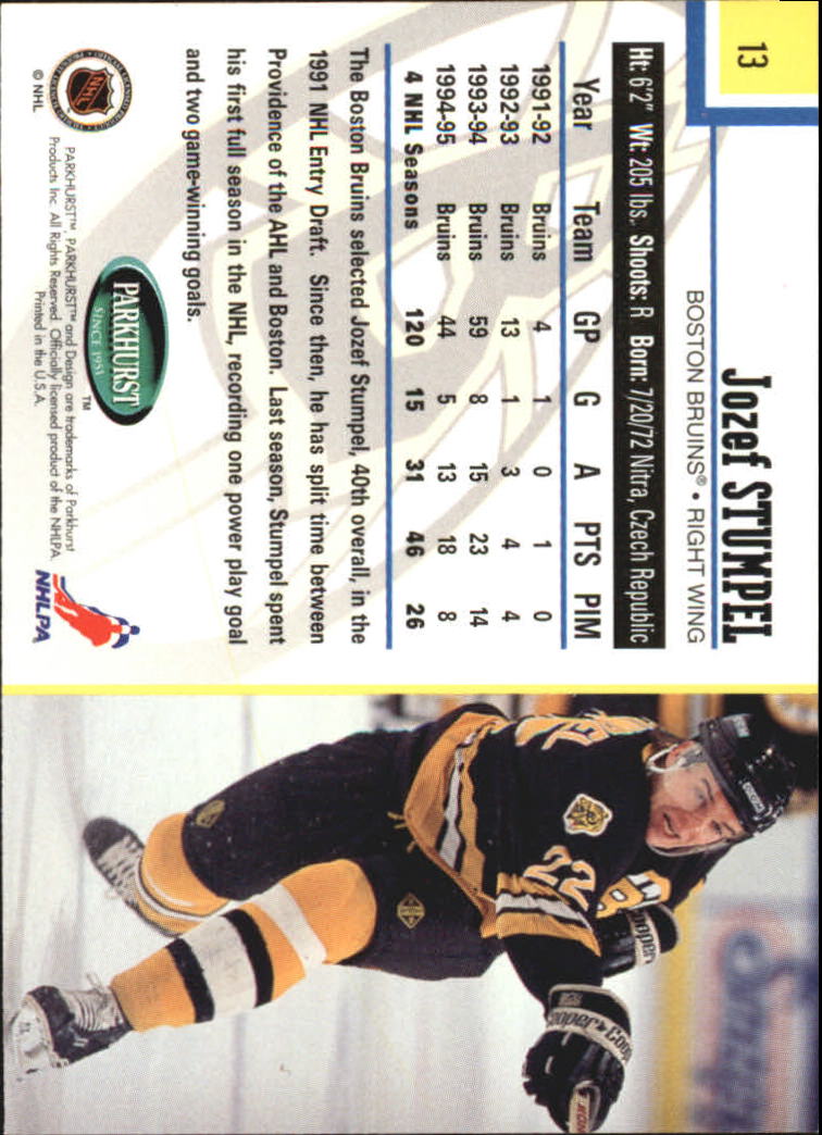 1995-96 Parkhurst International - #249 Viacheslav Fetisov