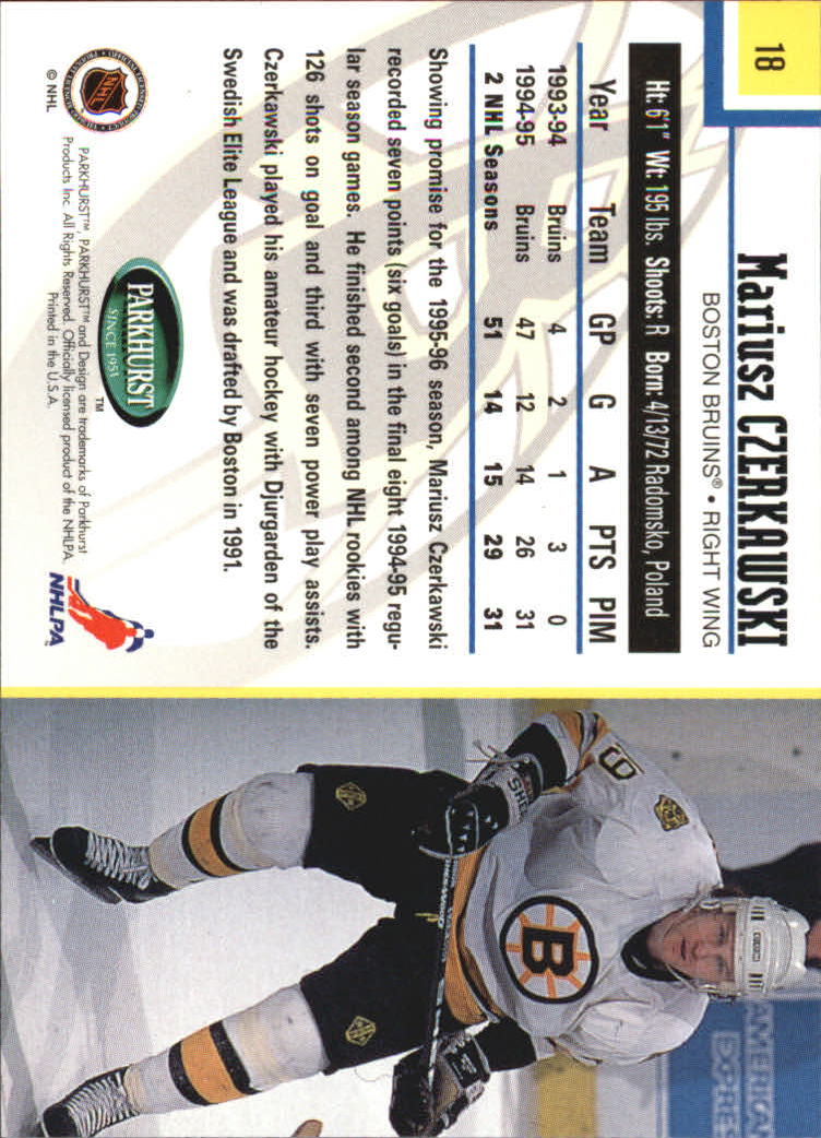 1995-96 Parkhurst International - #249 Viacheslav Fetisov