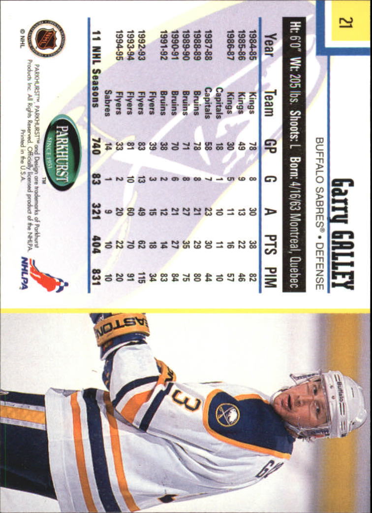 1995-96 Parkhurst International - #249 Viacheslav Fetisov