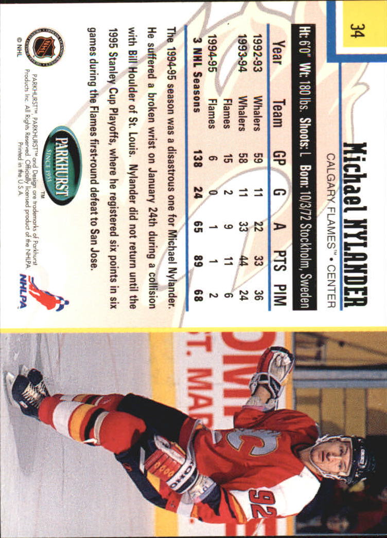 1995-96 Parkhurst International - #249 Viacheslav Fetisov