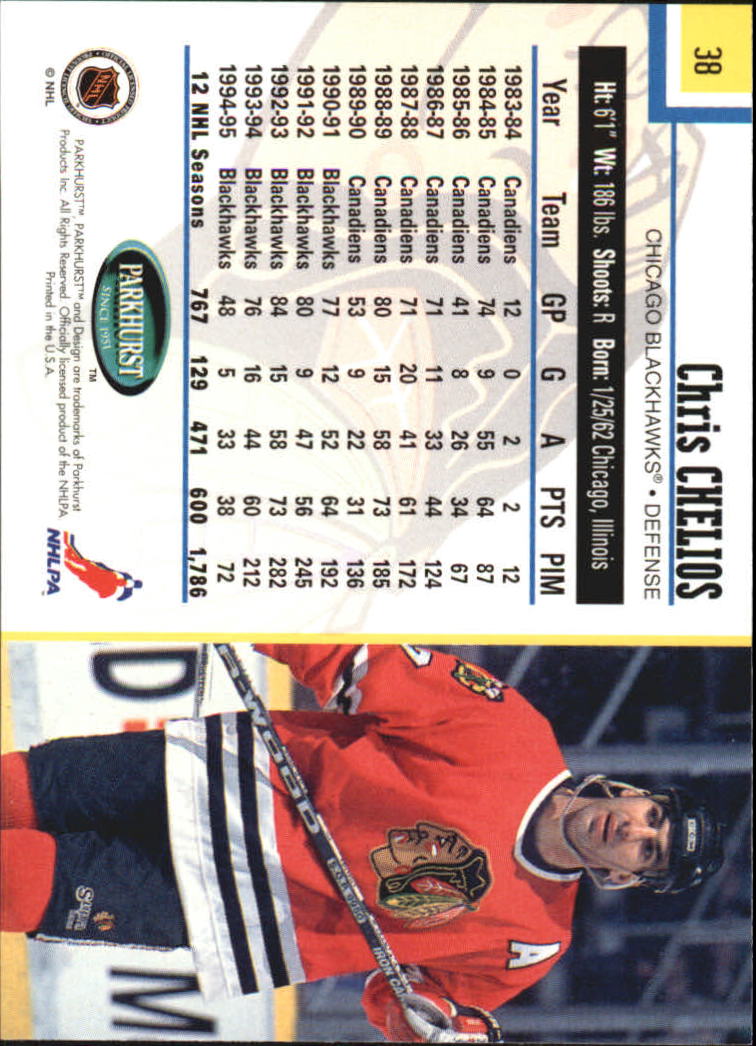 1995-96 Parkhurst International - #249 Viacheslav Fetisov