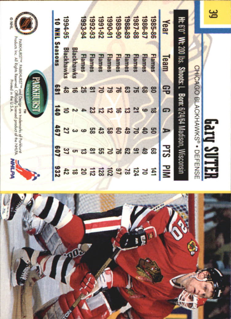 1995-96 Parkhurst International - #249 Viacheslav Fetisov