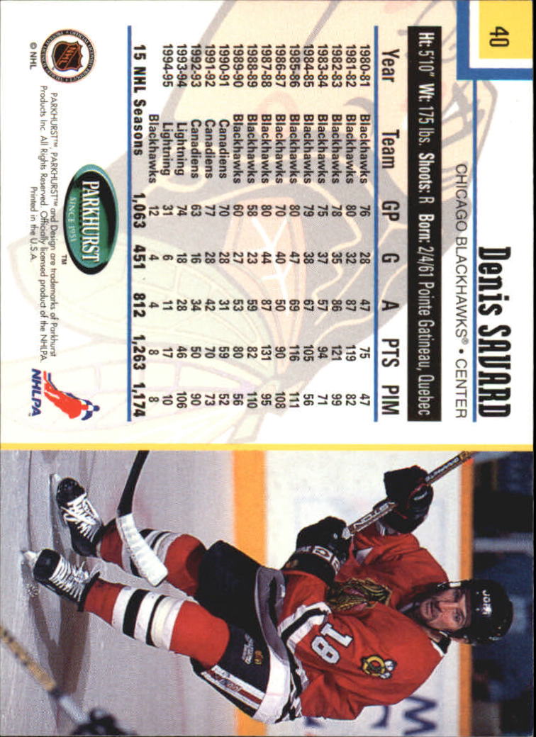 1995-96 Parkhurst International - #249 Viacheslav Fetisov