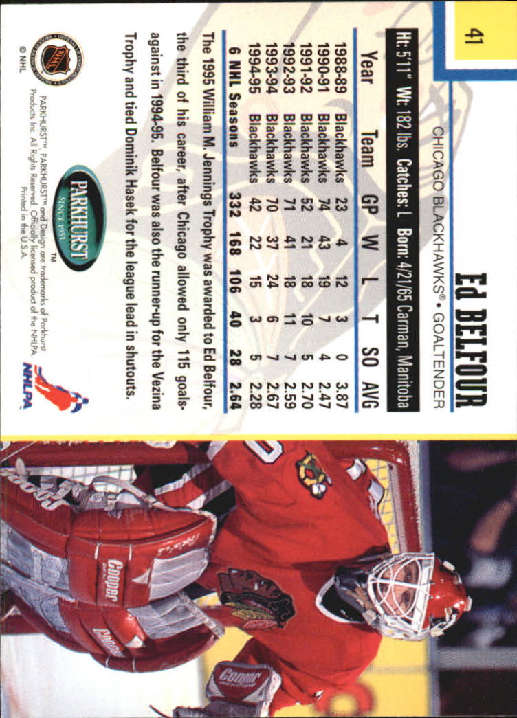 1995-96 Parkhurst International - #249 Viacheslav Fetisov