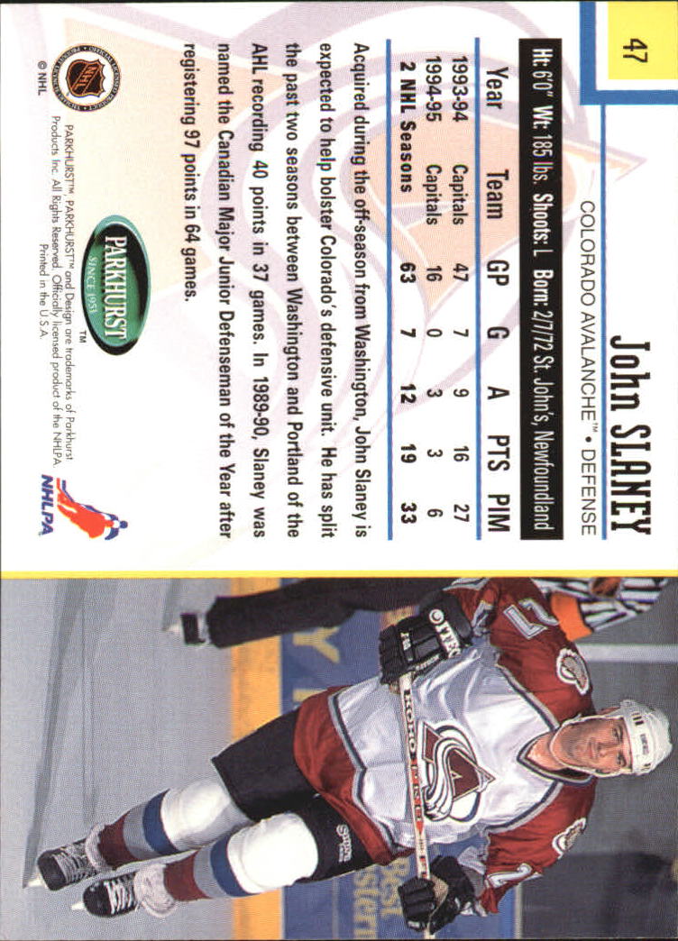 1995-96 Parkhurst International - #249 Viacheslav Fetisov