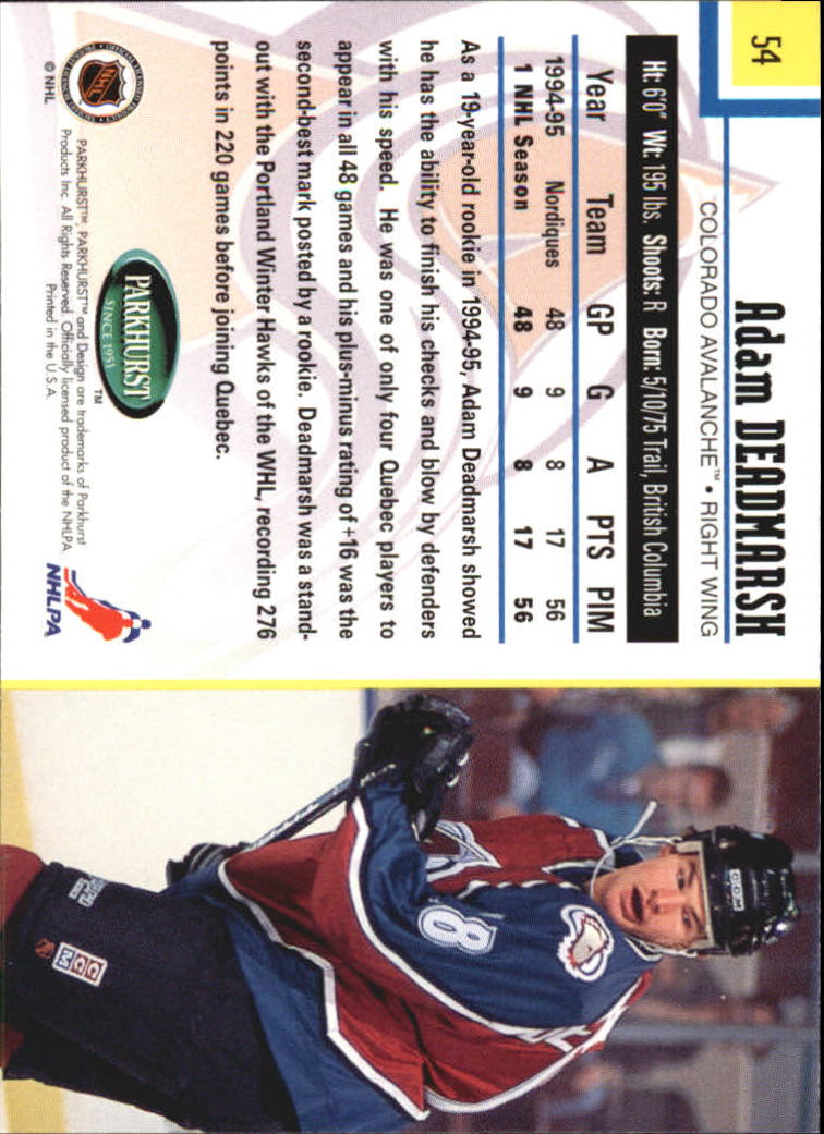 1995-96 Parkhurst International - #249 Viacheslav Fetisov