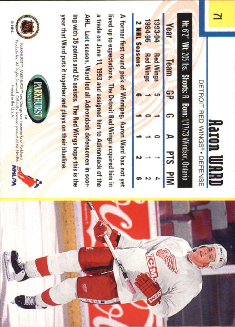 1995-96 Parkhurst International - #249 Viacheslav Fetisov