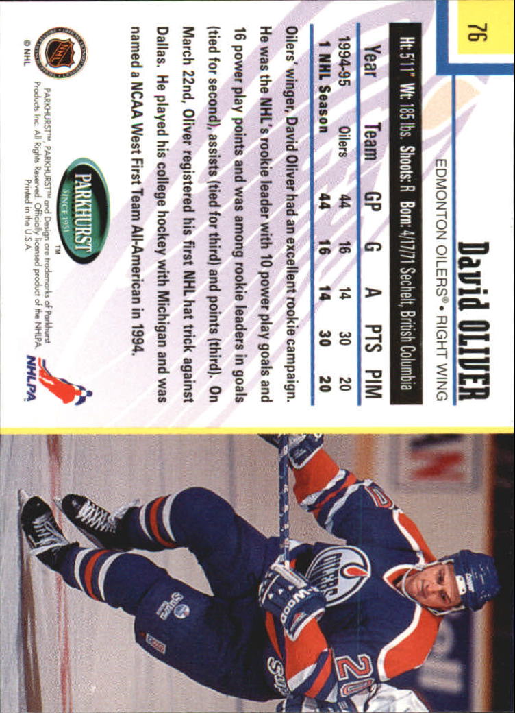 1995-96 Parkhurst International - #249 Viacheslav Fetisov