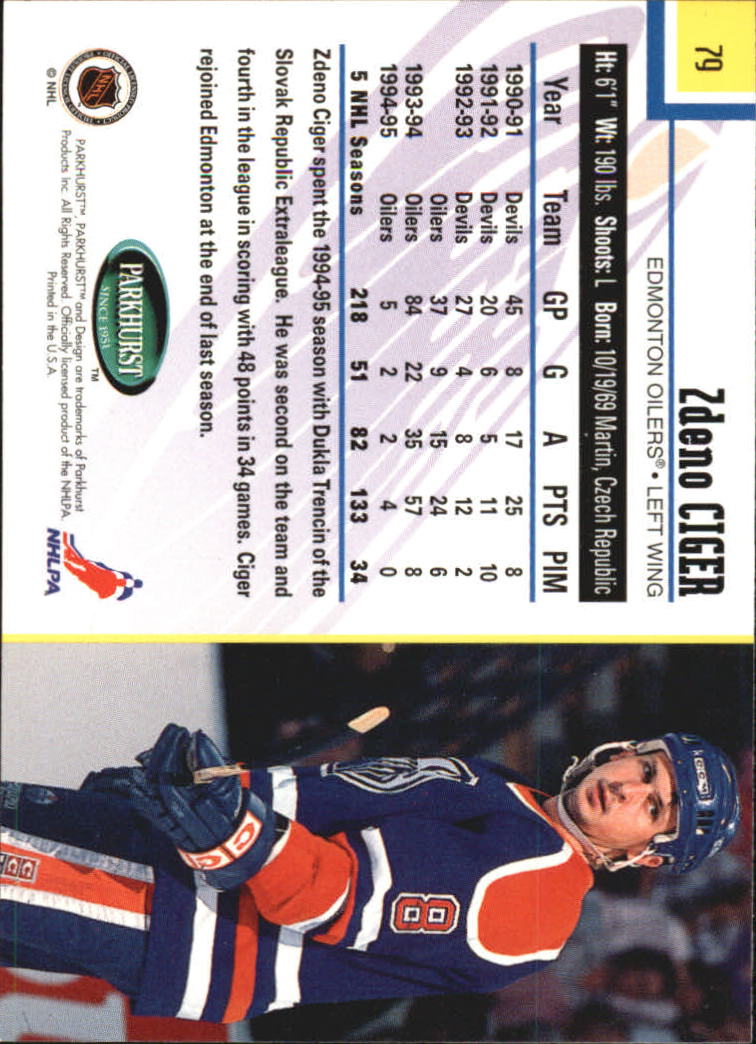 1995-96 Parkhurst International - #249 Viacheslav Fetisov