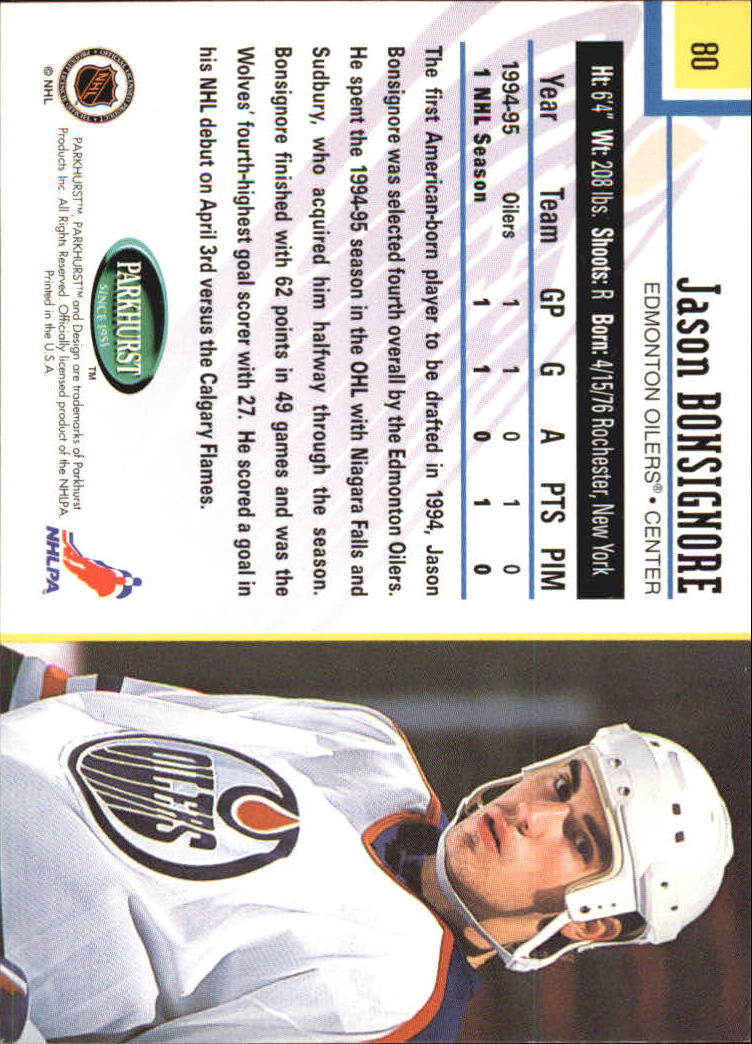 1995-96 Parkhurst International - #249 Viacheslav Fetisov