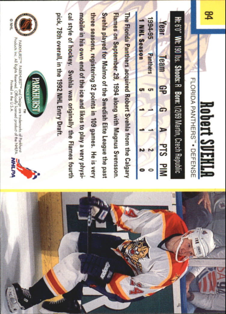 1995-96 Parkhurst International - #249 Viacheslav Fetisov