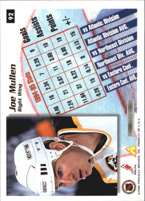 1995-96 Pinnacle Summit - #19 Eric Lindros