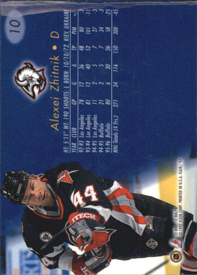 1996-97 Flair - #19 Sandis Ozolinsh