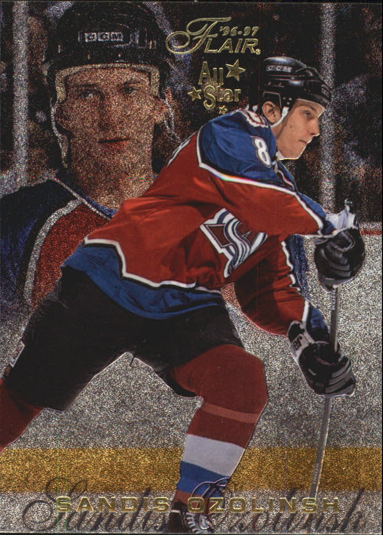 1996-97 Flair - #19 Sandis Ozolinsh