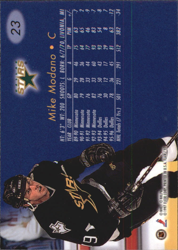 1996-97 Flair - #19 Sandis Ozolinsh