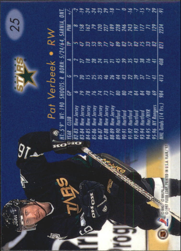 1996-97 Flair - #19 Sandis Ozolinsh