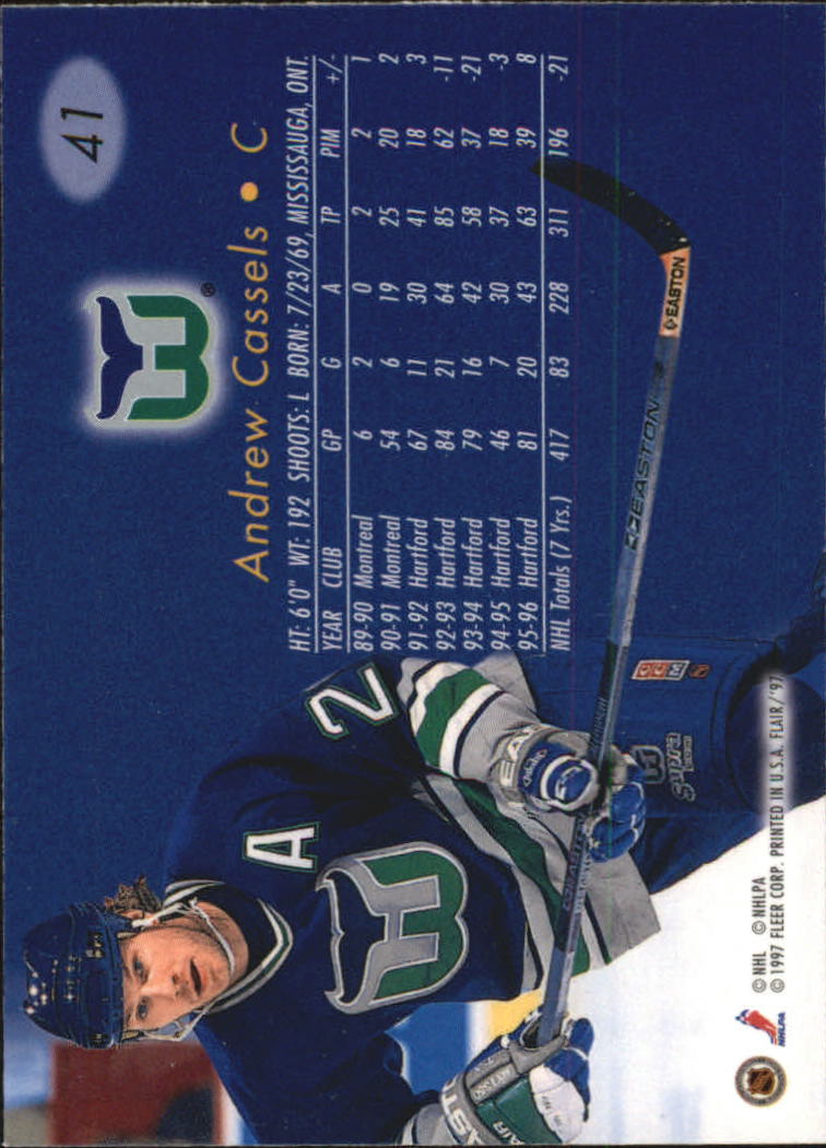 1996-97 Flair - #19 Sandis Ozolinsh