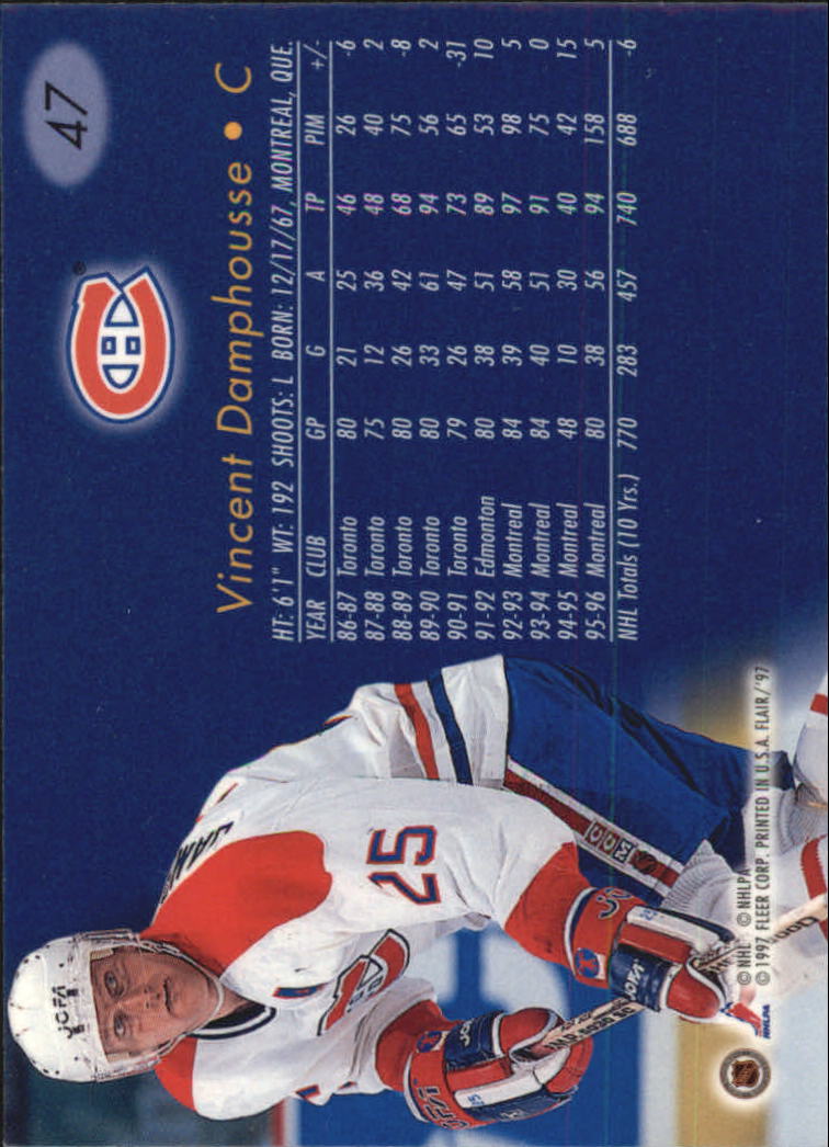 1996-97 Flair - #19 Sandis Ozolinsh