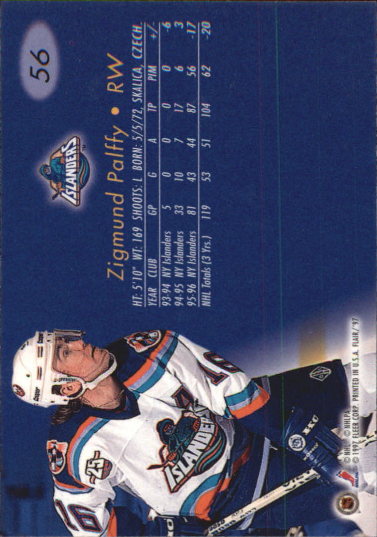 1996-97 Flair - #19 Sandis Ozolinsh