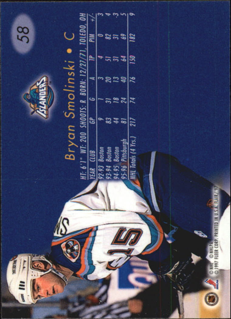 1996-97 Flair - #19 Sandis Ozolinsh