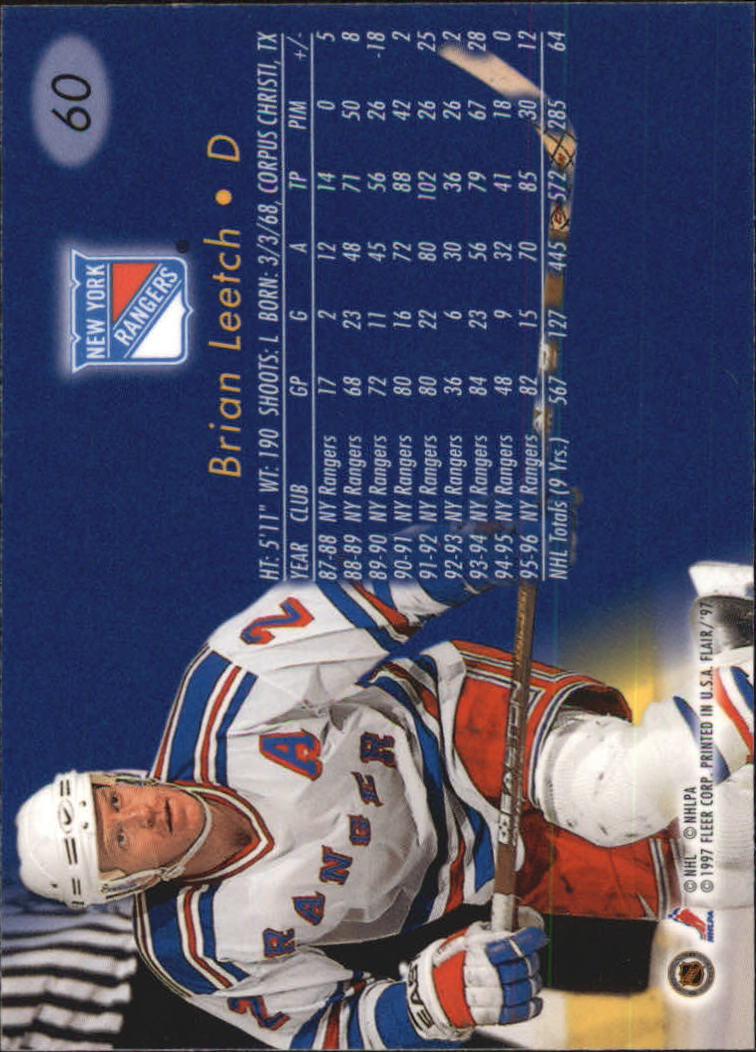 1996-97 Flair - #19 Sandis Ozolinsh